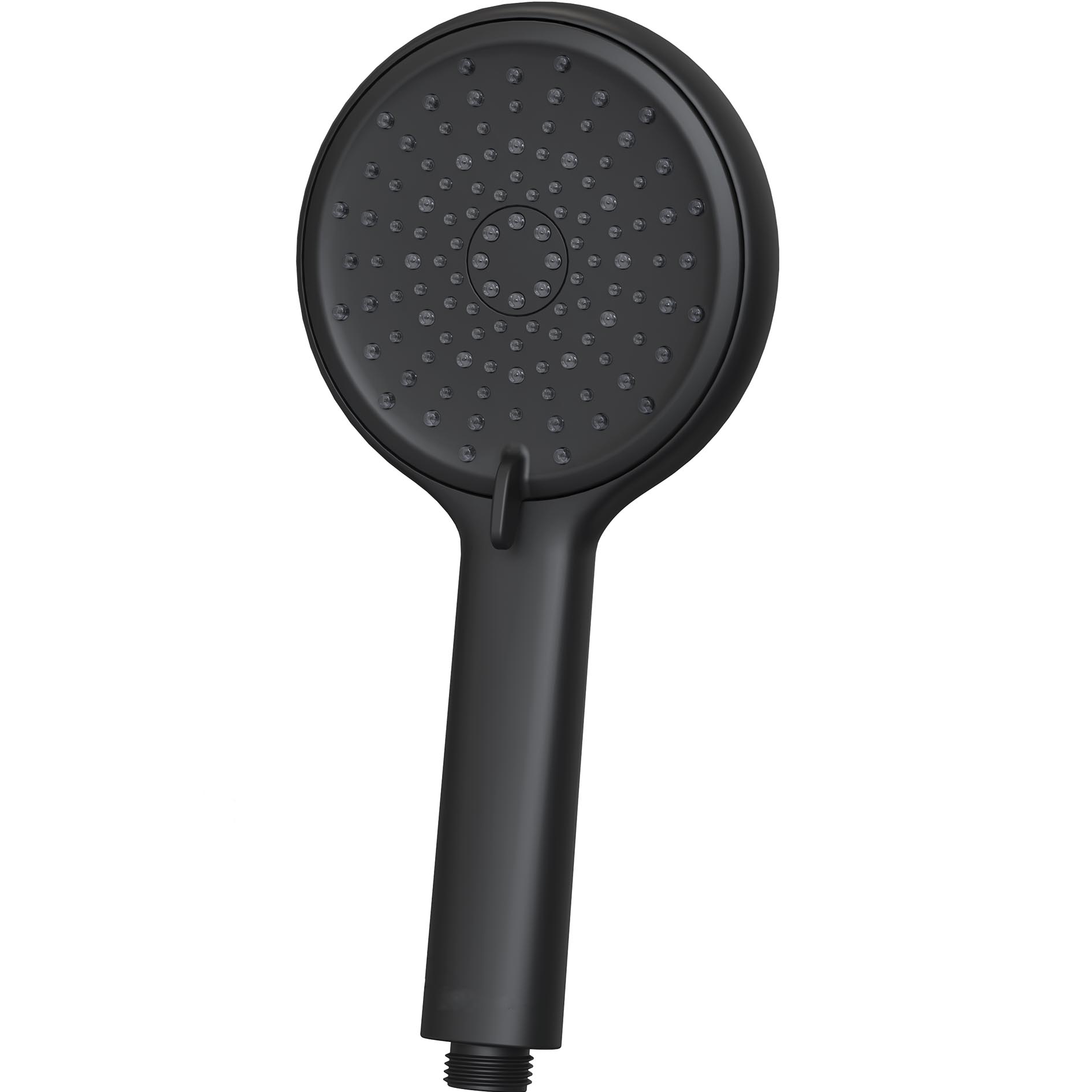 Black Hand Held Shower Head High Pressure