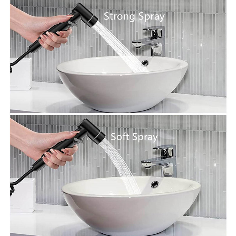 cheap ABS Round Flow Adjustable Black Toilet Bidet Sprayer  manufacturer,high quality ABS Round Flow Adjustable Black Toilet Bidet  Sprayer factory,ABS Round Flow Adjustable Black Toilet Bidet Sprayer  wholesale price