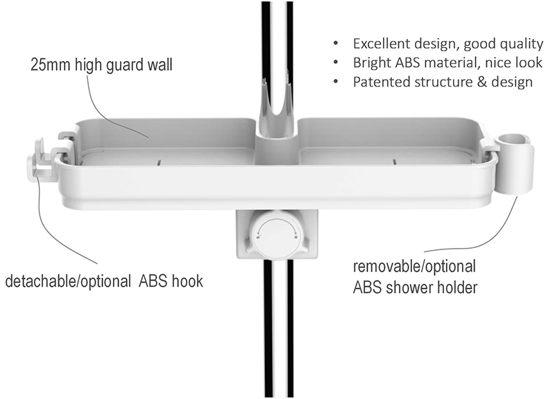  Bathroom rack organizer holder for Shampoo