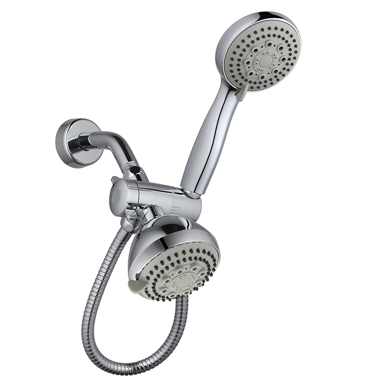 Chrome plating shower combo set