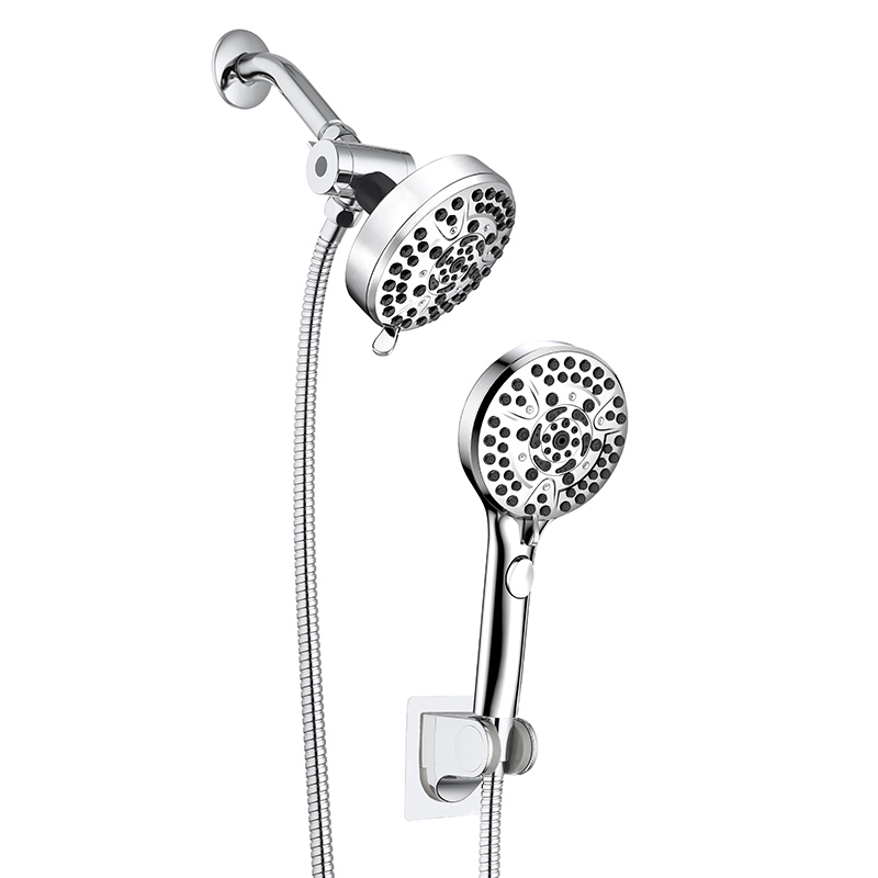 7 settings head shower with hand shower
