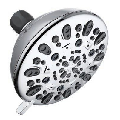 7-modes ABS plastic matt black Shower Head